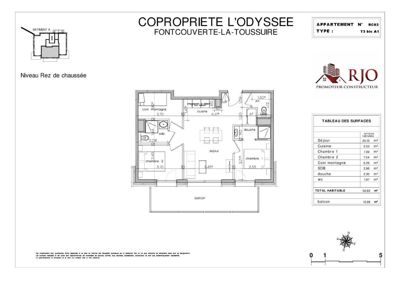 Odyssee Arc02 Appartement Sur Les Pistes Avec Vue Panoramique 土绪尔 外观 照片